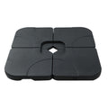 Instahut 50cm Umbrella Base 4 Plates Cantilever Stand