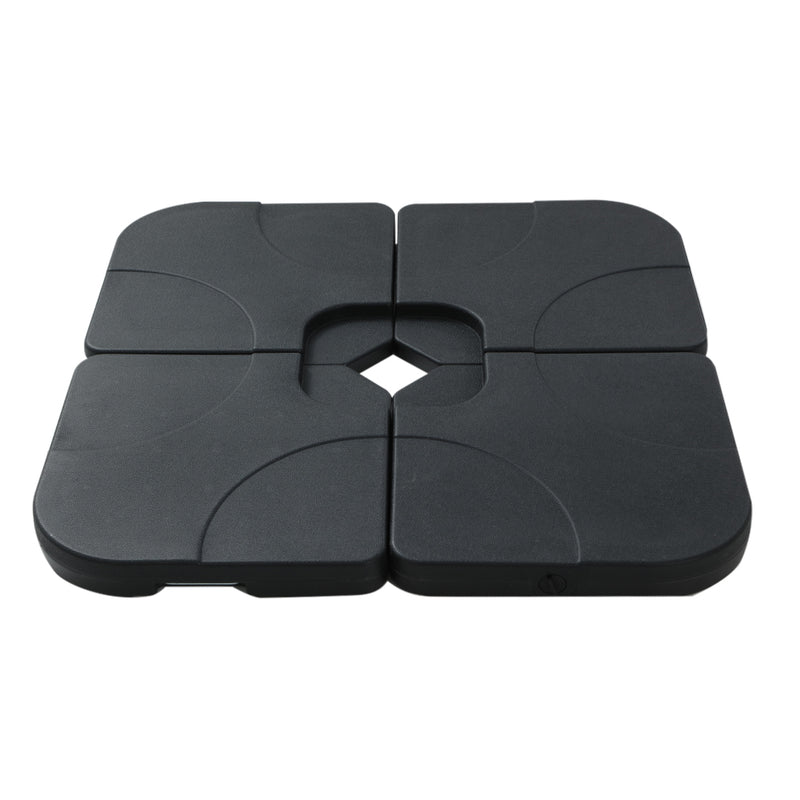 Instahut 50cm Umbrella Base 4 Plates Cantilever Stand