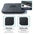 Instahut 50cm Umbrella Base 4 Plates Cantilever Stand