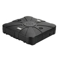 Instahut Outdoor Umbrella Base 2 Fillable 60kg Cantilever Umbrella Base with Wheels 84cm
