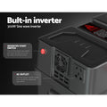 Giantz 500W Inverter Deep Cycle Battery Portable Caravan Camping USB