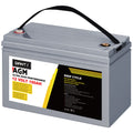 Giantz 12V 100Ah AGM Deep Cycle Battery Portable Solar Caravan