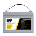 Giantz 12V 120Ah AGM Deep Cycle Battery x2 Solar Caravan Camping