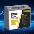 Giantz 12V 25Ah AGM Deep Cycle Battery Box Solar Caravan