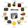 Giantz 12V 40Ah AGM Deep Cycle Battery Solar Caravan Camping