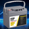 Giantz 12V 50Ah AGM Deep Cycle Battery Box Portable Solar Caravan