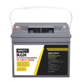 Giantz 12V 50Ah AGM Deep Cycle Battery x2 Solar Caravan