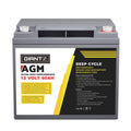 Giantz 12V 60Ah AGM Deep Cycle Battery Solar Caravan Camping