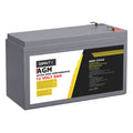 Giantz 12V 9Ah AGM Deep Cycle Battery Portable Solar Caravan
