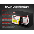 Giantz 12V 100Ah LiFePO4 Lithium Battery Deep Cycle Solar