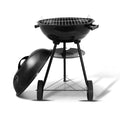 Grillz Charcoal BBQ Grill Smoker Combo Outdoor Cooking