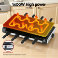 Grillz 1400W Electric BBQ Grill 7 Cooking Pans