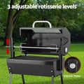 Grillz Charcoal BBQ Smoker Roaster Electric Grill