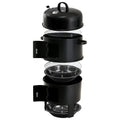 Grillz 3-in-1 Charcoal BBQ Grill Smoker