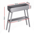 Grillz Charcoal Smoker BBQ Grill Portable Barbecue