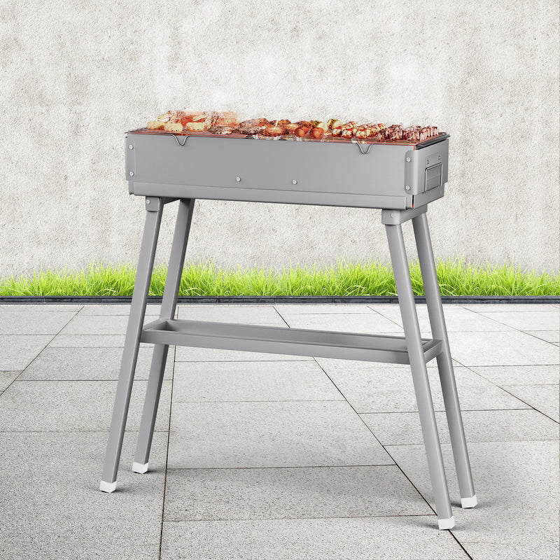Grillz Charcoal Smoker BBQ Grill Portable Barbecue