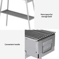 Grillz Charcoal Smoker BBQ Grill Portable Barbecue