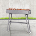 Grillz Charcoal BBQ Smoker Portable Barbecue Grill