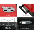 Grillz Portable Charcoal BBQ Grill Smoker Camping Outdoor Cooking