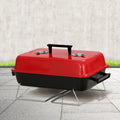 Grillz Portable Charcoal BBQ Grill Smoker Camping Outdoor Cooking