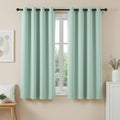 Artiss Blockout Curtains 2X 132x160cm Thermal Green Eyelet
