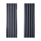 Artiss Blockout Curtains Eyelet 180x213cm Charcoal 2Pce