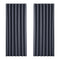 Artiss 2X Blockout Curtains Eyelet 240x230cm Charcoal