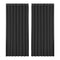Artiss 2X Blockout Curtains Eyelet 300x230cm Black