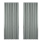 Artiss 2X Blockout Curtains Eyelet 240x230cm Grey Shine