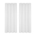Artiss Blockout Curtains 2x 132x160cm Light Filtering Rod Pocket