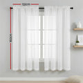 Artiss Blockout Curtains 2x 132x160cm Light Filtering Rod Pocket