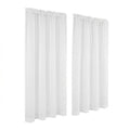 Artiss Blockout Curtains 2x 132x160cm Light Filtering Rod Pocket