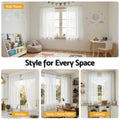 Artiss Blockout Curtains 2x 132x160cm Light Filtering Rod Pocket