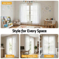 Artiss Blockout Curtains 2X 132x213cm Light Filtering Window Drapes