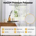 Artiss Blockout Curtains 2X 132x213cm Light Filtering Window Drapes