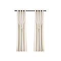 Artiss 2X 132x213cm Blockout Curtains Beige