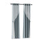 Artiss Blockout Sheer Curtains 132x242cm Light Grey 2 Pack