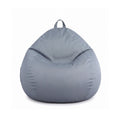 Artiss Outdoor Bean Bag Chair Cover (No Filler) Splash-Proof Beanbag Sofacover for Adults Teens Kids Stuffable Bean Bag Cover for Patio Poolside Relaxing, Grey