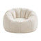 Artiss Bean Bag Chair Cover Large Beige Faux Fur Washable
