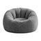 Artiss Bean Bag Chair Cover Large Grey Faux Fur Washable