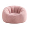 Artiss Bean Bag Chair Cover Large Pink Faux Fur Washable