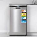 Devanti Freestanding Dishwasher 10 Place Settings Silver