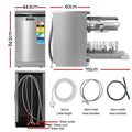Devanti Freestanding Dishwasher 10 Place Settings Silver