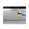 Devanti 6 Place Benchtop Dishwasher Silver