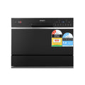 Devanti 6 Place Benchtop Dishwasher Black
