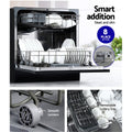 Devanti Benchtop Dishwasher 8 Place Settings Black
