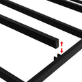 Artiss DOUBLE Metal Bed Frame Grey MASON