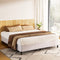 Artiss KING Bed Frame Metal Grey MASON 80cm