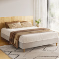 Artiss QUEEN Bed Frame Beige