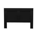 Artiss QUEEN Bed Head Headboard with Shelves Black